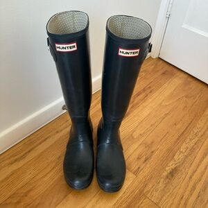 Hunter Classic Black Tall Boots